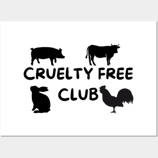 Cruelty Free Club Posters and Art